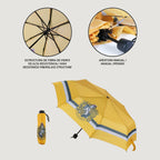 Foldable Umbrella Harry Potter Hufflepuff-3